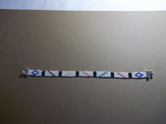 Seed Bead Weave Magnetic Clasp Bracelet (B522)