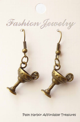 Bronze Margarita Earrings (E633)