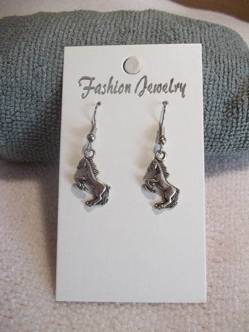 Silver Horses Earrings (E750)
