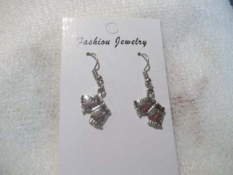 Silver Shorts Earrings (E900)